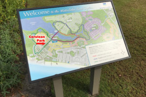 Cerulean Park Butterfly Garden Map